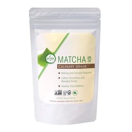 AIYA Té verde Matcha 100 puro, grado culinario, 100 gramos                                                                                            