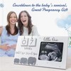 Baby Scan Photo Frames, Baby Sonogram Picture Frame with Countdown