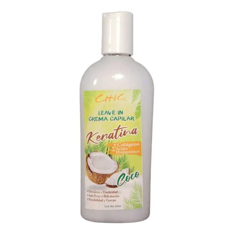 Combo Restaurador Capilar Shampoo Y Keratina De Coco Sin Sal
