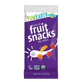 Organic Fruit Snacks; Assorted Flavors, 0.15 Pound
