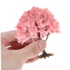 DOITOOL Miniature Cherry Tree, Architectural Tree Model, DIY Micro Landscape