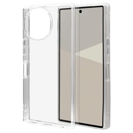 ラスタバナナ ケース カバー AQUOS R10 SH-51F AQUOS R9 SH-51E 共用 ソフトケース TPU 耐衝撃吸収 透明 クリア 8805AR10TPCL