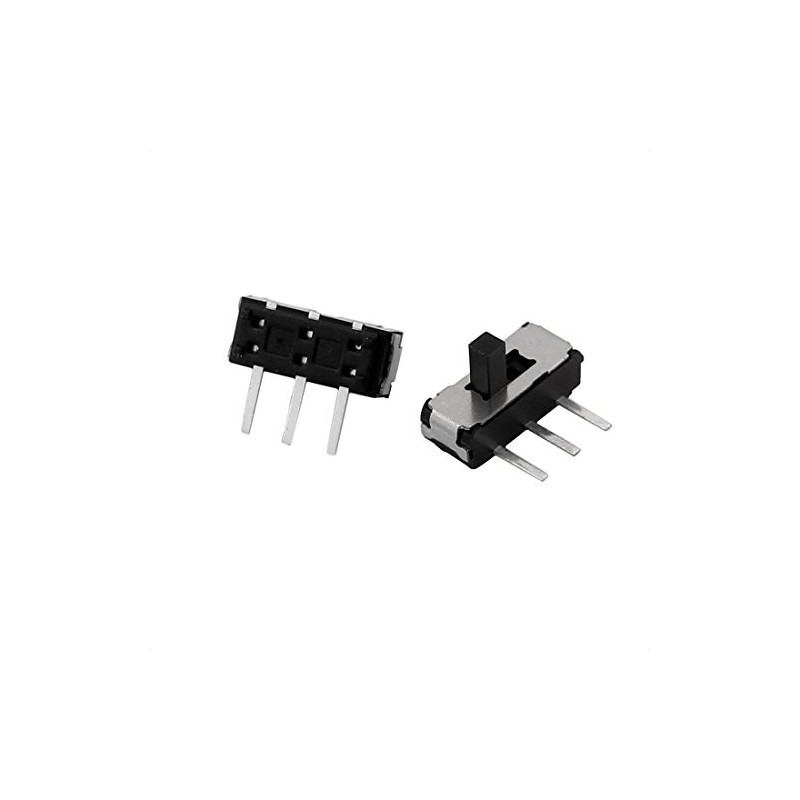 sourcingmap 10pcs 2 Position 3P SPDT SMT Surface Mounted Devices