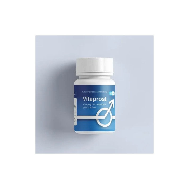 Suplemento Alimenticio Vitaprost 30 Capsulas Sabor Natural