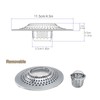 Drain Hair Catcher, Bathtub Shower Drain Hair Trap Strainer Bathroom