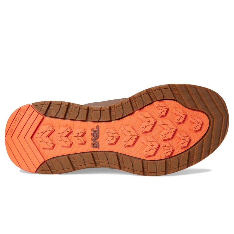Teva Women's Auroris, Feather Grey/Acorn, 6.5 W US