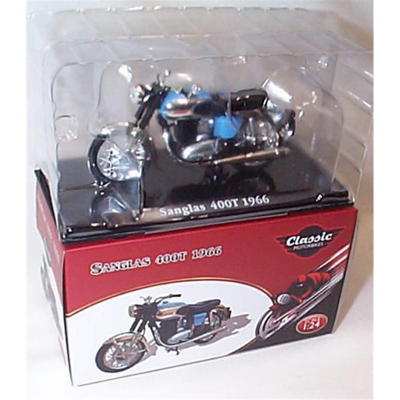 atlas editions Sanglas 400T 1966 Classic Motorbike 1:24 scale diecast