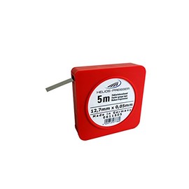 HELIOS-PREISSER 0611505 Fühlerlehrenband 5 m x 13 mm i.Plastikdose 0,05 mm