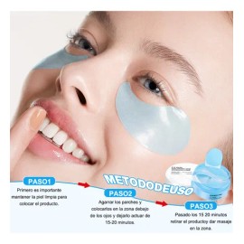 2pcs Parches Hydrogel Contorno Ojos