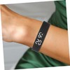 GOOHOCHY Wristband with Pedometer Sleep Black Ultra Thin Design Real