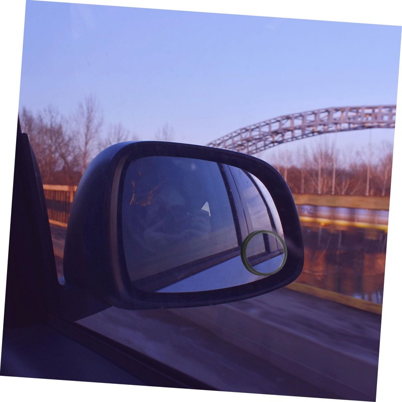 Alipis 2Pairs Car Auxiliary Blind Spot Mirrors Side Rearview Mirrors