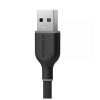 Flexi PRO 10ft USB to USB-C Data Cable-Black/Gray/Whitecolor: Gray Color