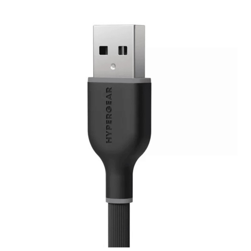 Flexi PRO 10ft USB to USB-C Data Cable-Black/Gray/Whitecolor: Gray Color