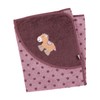 Sterntaler Pauline Pony Hooded Bath Towel, Age 0 Months +,