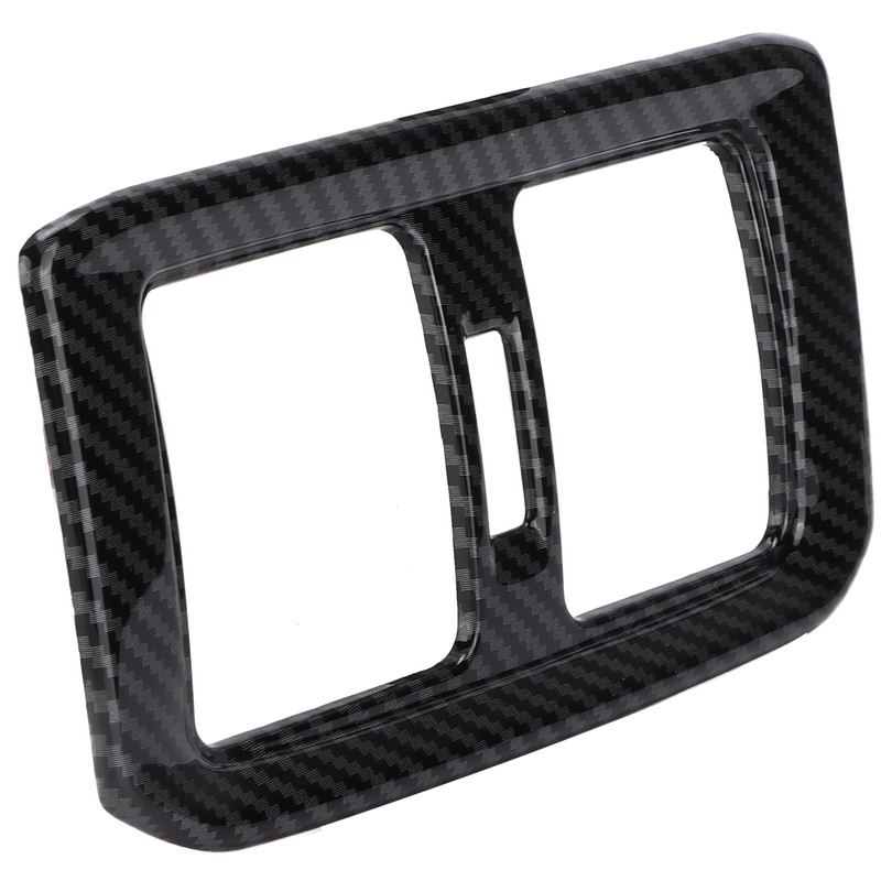 Rear Air Conditoner Outlet Vent Cover Panel Trim Carbon Fiber