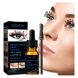 Pestaña Aceite De Ricino, Aceite Para El Crecimiento Cabello