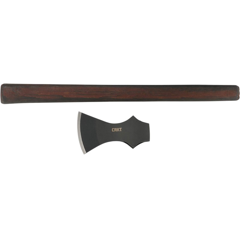 CRKT Freya Axe: Two Handed Outdoor Axe, Forged 1055 Carbon