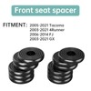 Premium Solid Front Seat Spacer, 0.25" to 1.5" Adjustable Seat