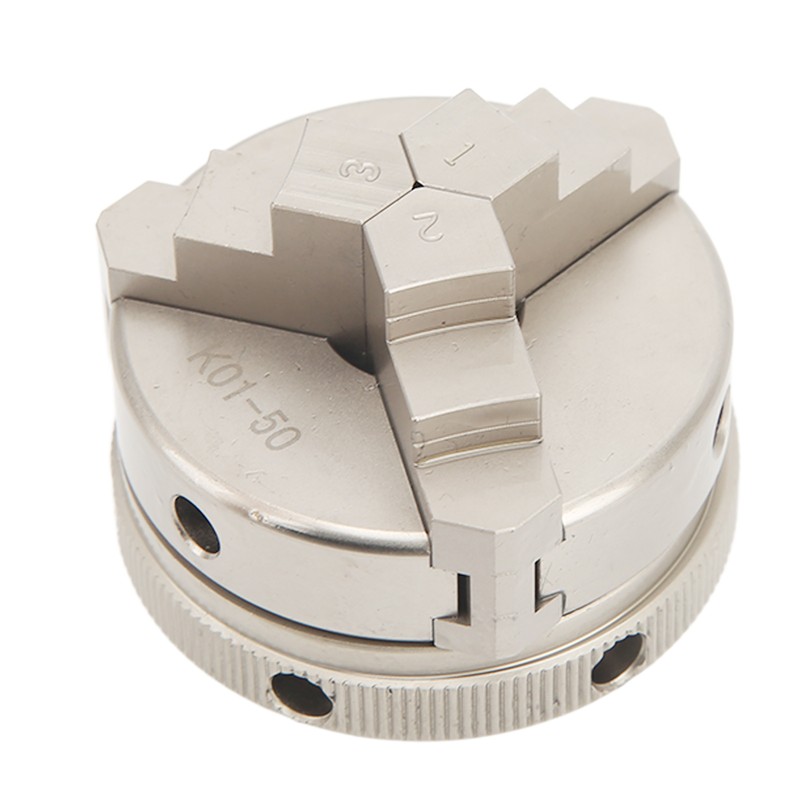 Lathe Chuck 50mm M14 3 Jaw C45 Steel Self Centering