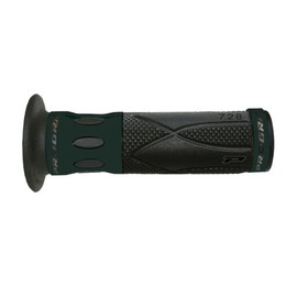 Progrip Street 728 PA072800CR02 Handlebar Grips Black/Aluminium Black Anodised