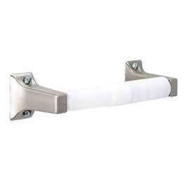 EZ-FLO 16225, Brushed Nickel Toilet Paper Holder with Exposed Screw