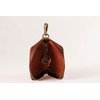 Matador K-65 Genuine Leather Keyring, Printed brown, Elegant