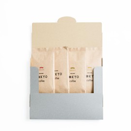 Organic Coffee Beans Trial Set TOKYO COFFEE Organic Coffee JAS Certified (50g x4 bags whole beans) Gift Present