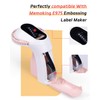 3D Embossing Device Labels - 3/8 Inch (9 mm) Compatible