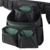Masterforce 18-Pocket Pro Carpenter's Tool Belt Suspenders Padded DIY Projects