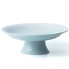 Kelendle Ceramic Footed Bowl Round Pedestal Bowl Fruit Bowl Holder