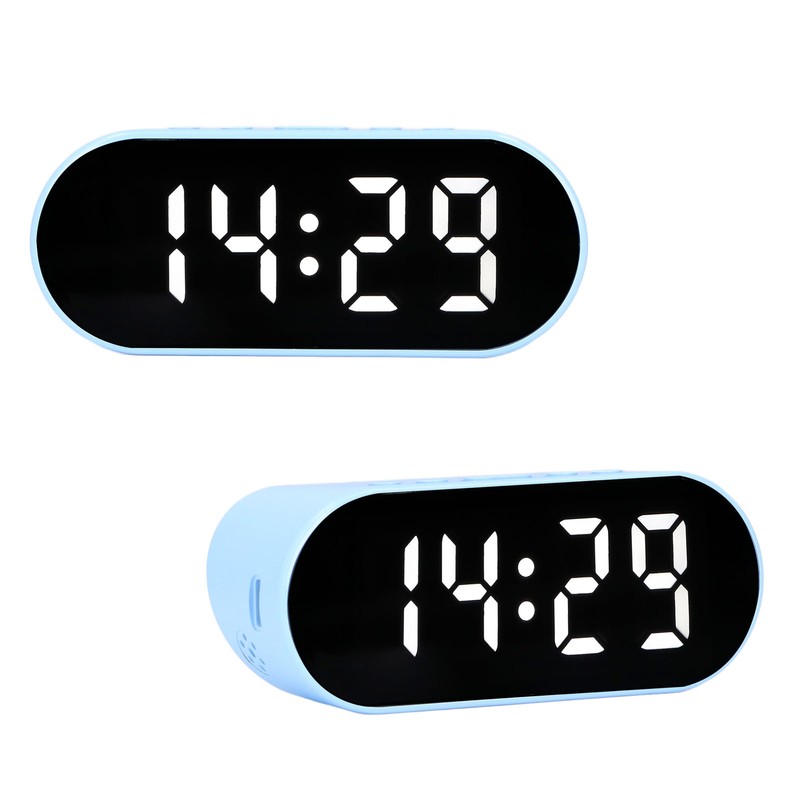 Alarm Clock LED Screen Temperature Display Simple Digital Desk Clocks
