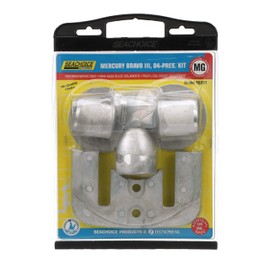 Seachoice Anode Kit, Mercruiser Bravo III (2004-Present), Magnesium Fresh Water Use, Cadmium-Free, Environmentally Friendly