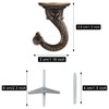 Hotop 6 Pcs Swag Ceiling Hooks Heavy Duty Swag Hooks