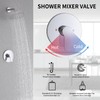 Shower Valve Handle, Bathroom Shower Mixer Valve Kit, Wall Mount