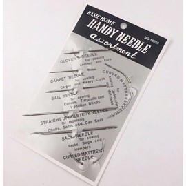 Unbranded 7PCs Repair Sewing Needles Kit Upholstery Carpets Canvas Leather Curved USSeller