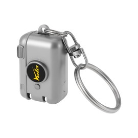 Vola Portable Collapsible Nail Clipper Travel Foldable Stainless Steel Keychain Silver