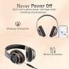 Falebare Falebare Bluetooth Headphones Over Ear, 6S Wireless Headphones Wired