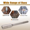 for SDS Maximum Shank Ground Rod Driver Steel 5 Pits