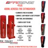 FireSense+ 400ml Cannister Handheld Fire Extinguisher