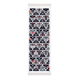 Contex Face Towel, Fudgoyomi, Hanten, Pink, Approx. 13.0 x 39.4 inches (33 x 100 cm)