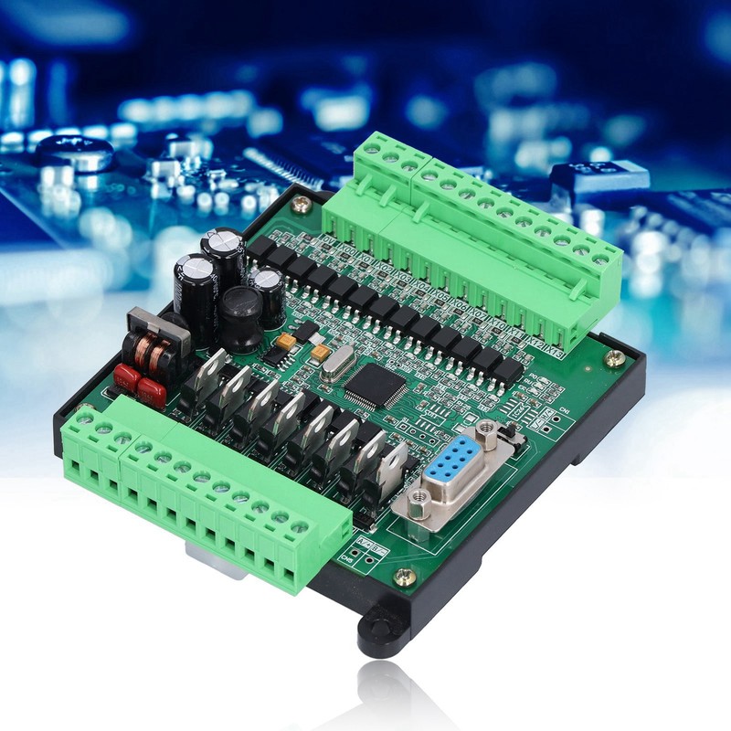 PLC Control Board Industrial Programmable Logic Controller Module Accessory Part