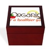CafePress for A Healthier You Memory Keepsake Jewelry Box, 5"x5"x3.75"