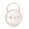 6 Pcs Pacifier Box Travel Container Pacifier Case Holder Pacifier