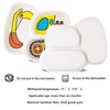Kids Tableware Set, Included Plate Bowl Cup Fork and Spoon