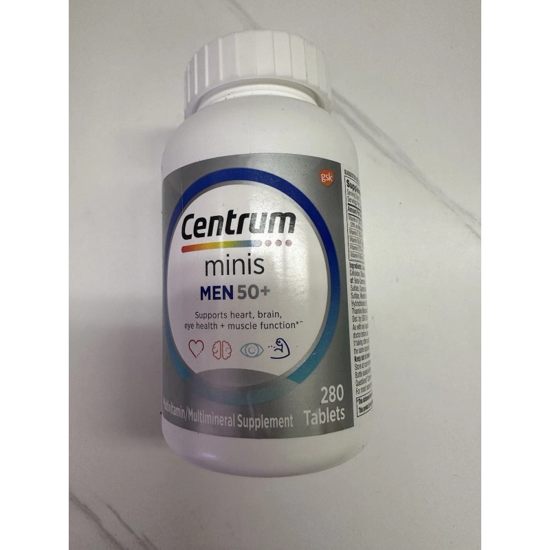 Centrum Minis Silver Multivitamin Men 50 Plus Multivitamin/M<wbr/>ultimineral 280 ct