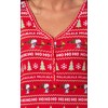 INTIMO Peanuts Women's Snoopy Ugly Sweater Design Adult One Piece