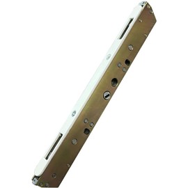10" Sliding Patio Glass Door Dual Point Mortise Lock Replacement with Faceplate with 9-7/8" Hole Spacing - Locking Mechanism for Center Latch Hole - Replace Door Hardware Security