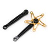Bolany Folding Bicycle Square Hole Crank 130BCD Sprocket Single Disc