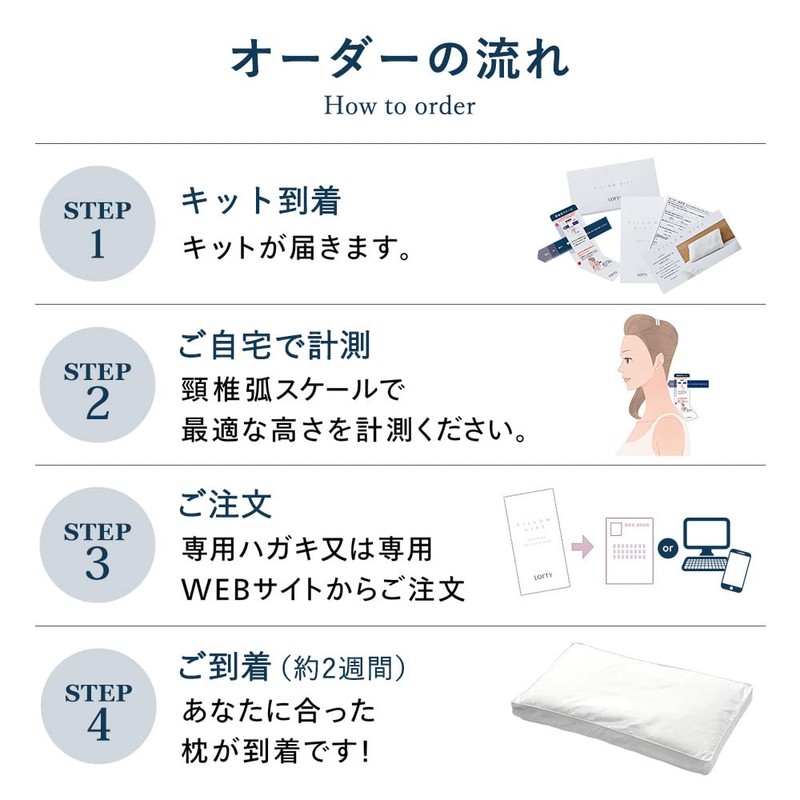 LOFTY Pillow Gift [Single] Pillow Present Selectable Height/Feel Retirement Celebration