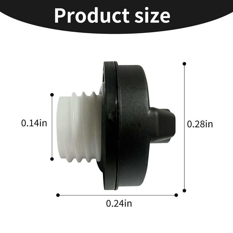 1 Pcs Black Locking Gas Cap, Fuel Tank Locks Replace,